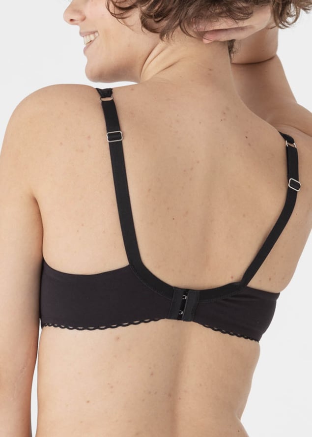 Soutien-gorge Emboitant avec Armatures Maison Lejaby Noir